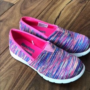 Skechers air-cooled memory foam slip on shoe